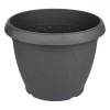 Ghiveci Flori, Antracit, 40x30cm, Capacitate 23L, Plastic, Oem
