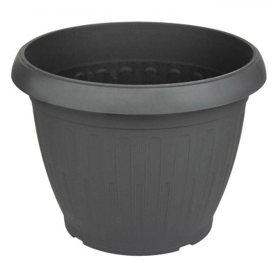 Ghiveci Flori, Antracit, 40x30cm, Capacitate 23L, Plastic foto