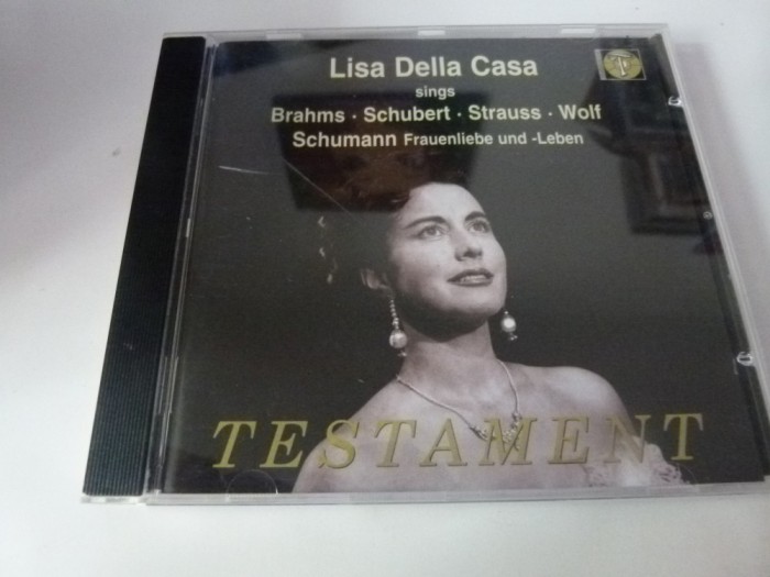 Bach, Schubert, etc. - Lisa della Casa , cd