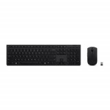 Kit Tastatura si Mouse Lenovo 4X31K03968, Layout US, 4000 dpi, Wireless si Bluetooth (Negru)