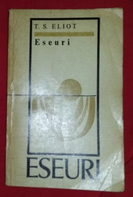 Eseuri / T. S. Eliot foto