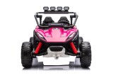 Cumpara ieftin UTV electric pentru 2 copii Kinderauto Vector Dune-Buggy 220W 12V, premium Roz