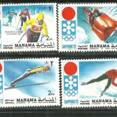 MANAMA, SAPPORO - SERIE COMPLETĂ MNH