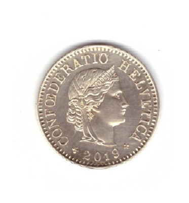 Moneda Elvetia 5 rappen 2019, stare foarte buna, curata foto