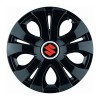 Set 4 Capace Roti Top Negru R16, Compatibil Cu Suzuki, Autohelix MSA