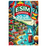 eSIM Grenada 20GB 30Days Standard