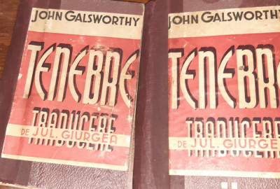 TENEBRE JOHN GALSWORTHY (editie veche) 2 VOLUME foto