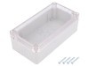Carcasa Universala ABS KRADEX Gri IP65 - Dimensiuni 82x158x55mm