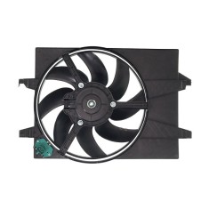 GMV radiator electroventilator Ford Fiesta, 05.2008, Fusion, 202012, Mazda 2, 09.2007 1,3 44/51/66kw; 1,4 59kw; 1,4 Tdci 50kw; 1,4 Mz-Cd; 1,6 74kw