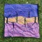 Batic / esarfa semnata Sinatex design deosebit cu copaci, 73x74cm