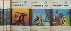 Karl May , Winnetou , Editura Tineretului , 1967 , 3 volume foto