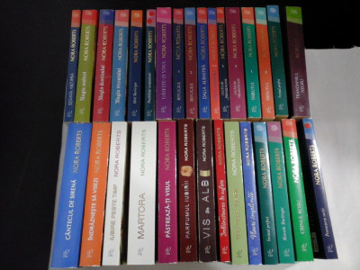 32 romane NORA ROBERTS din colectia &amp;#039;&amp;#039; Carti romantice&amp;quot; foto