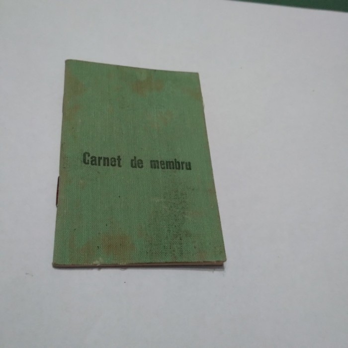 CARNET DE MEMBRU SINDICATUL SCUTUL NADLAC 1993