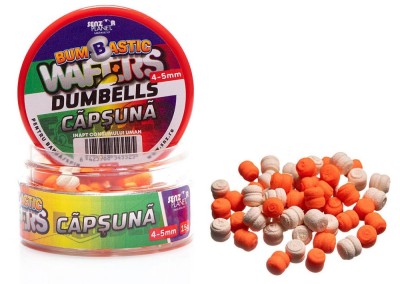 Wafter SENZOR Bumbastic Dumbells Pentru Banda, Capsuna, 4-5mm, 15g foto