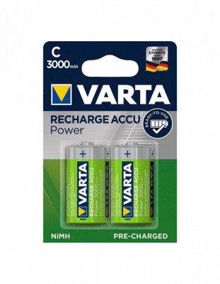 Acumulatori Varta C R14 3000mAh 1,2V Ni-MH set 2 buc. foto