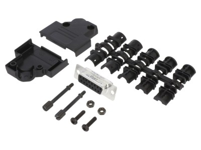 Conector D-Sub 15-Pin Mamă 45&amp;deg; foto