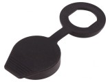 Capac antipraf TPE negru M22