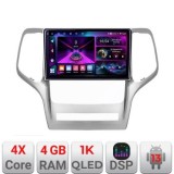 Navigatie Jeep Gran Cherokee 2011-2013 A-GRCHE 4+64 InCell Display 1K Android Waze USB Navigatie Internet Youtube Radio CarStore Technology