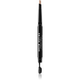 MUA Makeup Academy Brow Define creion pentru sprancene cu pensula culoare Fair 0,25 g
