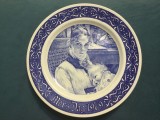 Farfurie din portelan model de colectie Mors Dag ( Ziua Mamei ) anul 1979 design Carl Larsson cu marcaj Rorstrand / editie limitata !