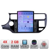 Navigatie Kia Rio K-504 ecran tip TESLA 9.7&quot; cu Android Radio Bluetooth Internet GPS WIFI 2+32 DSP Quad Core CarStore Technology