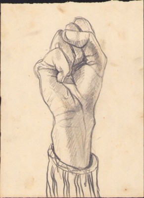 A1648 Schiță de Dimitrie &amp;bdquo;Puiu&amp;rdquo; Eitel, nesemnată foto