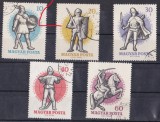 A12 S3 9 - Timbre foarte vechi - Ungaria - uniforme militare, Istorie, Stampilat