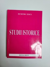 Banat Dumitru Teicu - Studii istorice Banatul Medieval, Clisura, Resita, 2003 foto