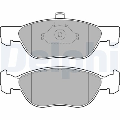 DELPHI LP1734 set placute frana,frana disc foto