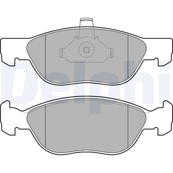 DELPHI LP1734 set placute frana,frana disc