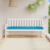 VidaXL Pernă de bancă, albastru deschis, 180x50x7 cm, material oxford 314972