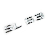 Emblema SL 63 pentru spate portbagaj Mercedes, chrom