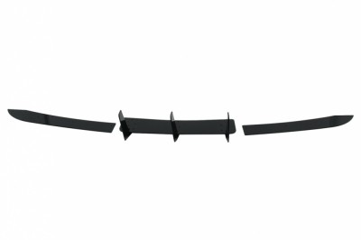 Extensie Difuzor Bara Spate Mercedes C-Class W204 C204 Limousine Coupe (2007-2014) Negru Lucios Performance AutoTuning foto