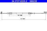 ATE 24.3727-0235.2 Cablu, frana de parcare