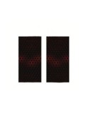 Set Stickere Stalpi Auto 50x25cm, Black Hexagon, Xenon Bright