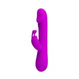 Vibrator Rabbit Robert, Violet, 21 cm, Pretty Love