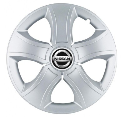 Set 4 Capace Roti Bis Gri R15, pentru Nissan foto