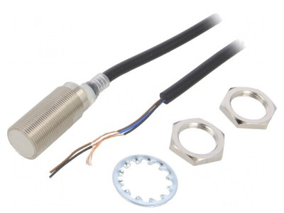Senzor Inductiv PNP/NC 0-8mm 10-30VDC M18 IP67 200mA foto