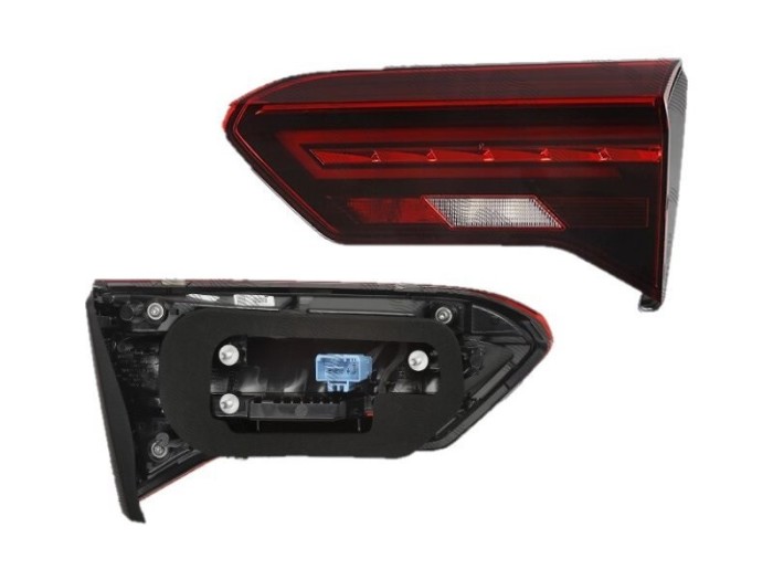 Stop spate lampa Volkswagen T-Roc, 09.2017-, spate, Dreapta, partea interioara; LED; fumuriu, AL (Automotive Lighting)