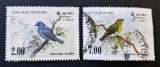 Sri Lanka (Ceylon) 1979 - "Păsări Endemice din Sri Lanka" (Dusky-Blue Flycatcher &amp; Ceylon White-Eye) - Cod: -OD1