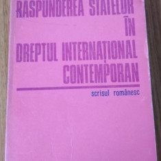 Marian C. Molea - Raspunderea statelor in dreptul international contemporan