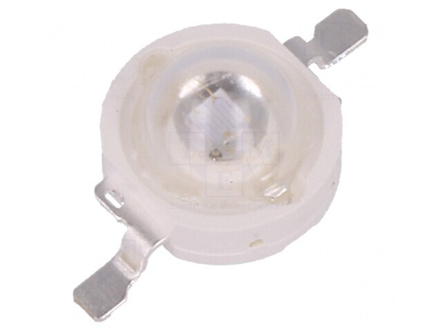 LED UV 130&deg; 1W SMD 390-410nm