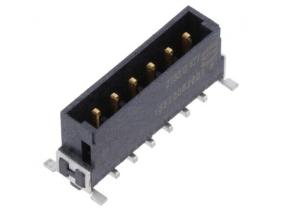 Conector PCB-PCB tată 6 PIN 2.54mm har-flex&amp;reg; Power foto