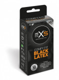 Cumpara ieftin Prezervative negre, EXS Nano Comfy Fit, 12 buc#