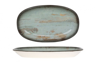 Bonna Placa de service - Madera - Por&amp;Aring;&amp;pound;elan - 24x14 cm - set de 2 foto