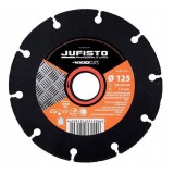 Cumpara ieftin Disc diamantat segmentat, metal, taiere uscata, 125 mm/22.23 mm, Jufisto