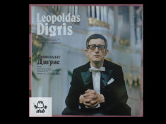 Leopoldas Digris la orga - disc vinil in stare excelenta foto