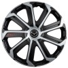 Set 4 Capace Roti Evo Gri-Negru R14, Pentru MAZDA, Autohelix MSA