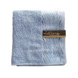 Set 5x Prosop de fata 50x90cm Model Jaquard Wander Blue 470gr/mp 38433ET JGR Bumbac