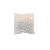 Clema rapida fixare cablu 6 mm, polipropilena, set 25 buc